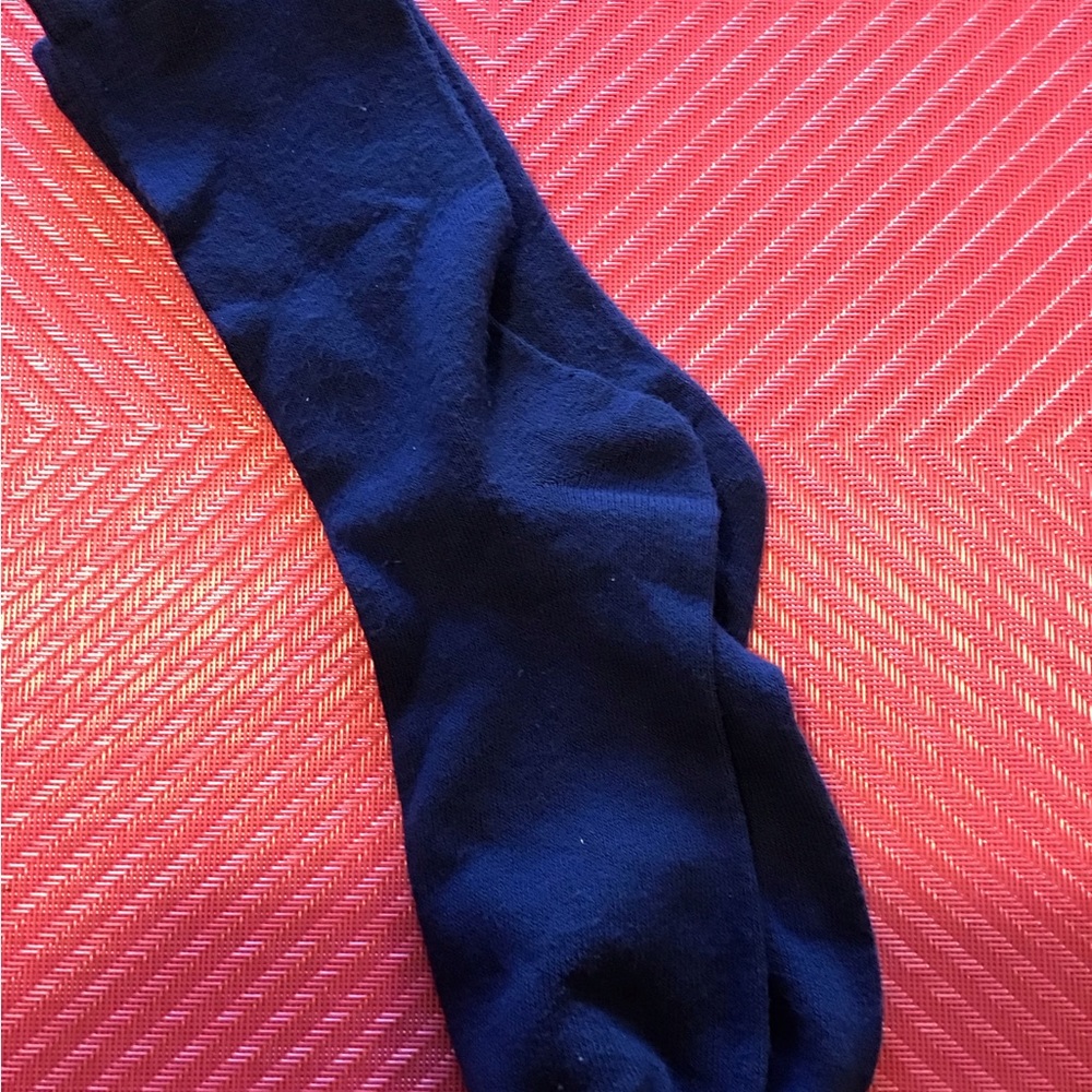 FOUR VARIOUS COLORED BANDED TOP SOCKS - Picture 4 of 5